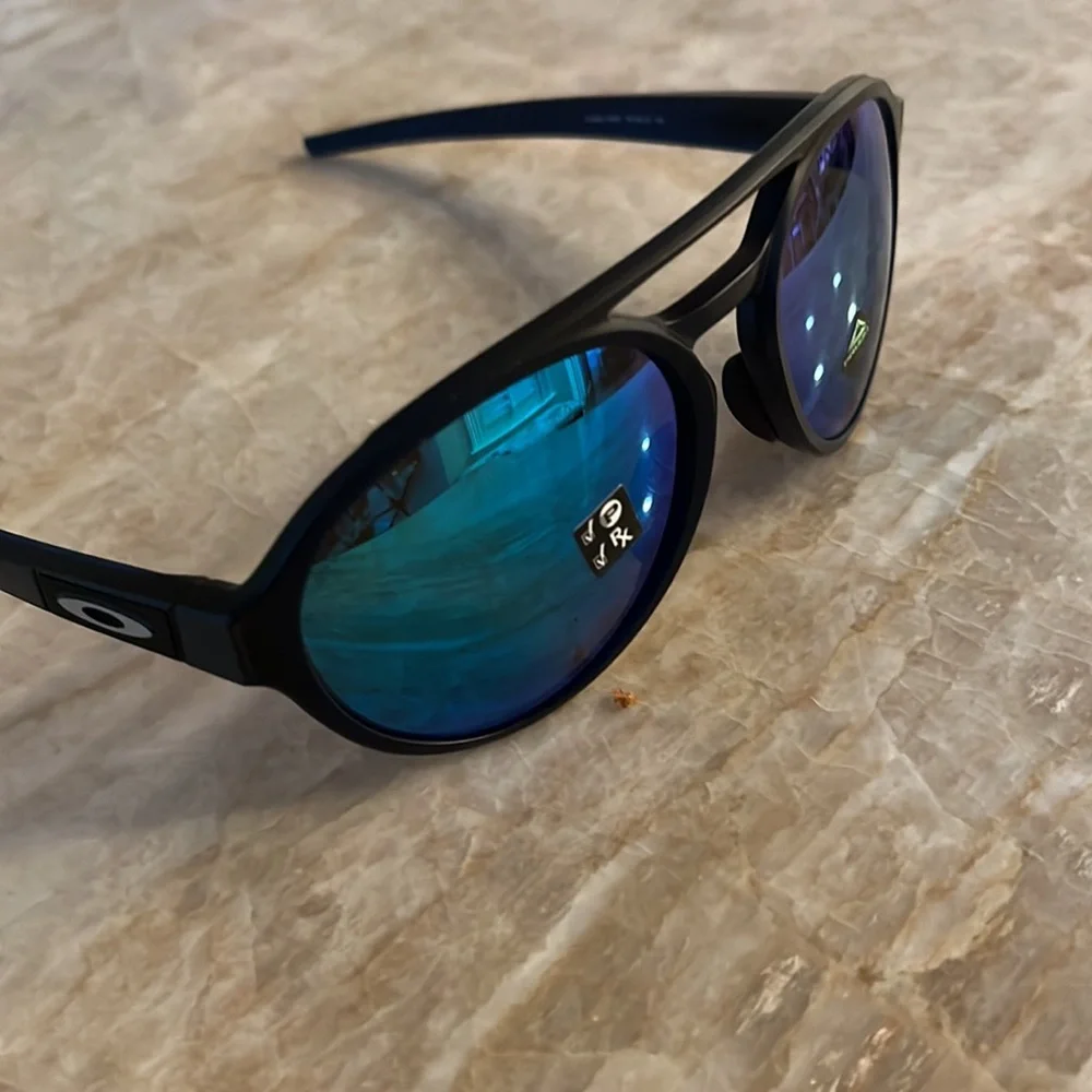 Oakley Forager 58mm Matte Frame Prizm Sapphire Polarized Lenses - New in…